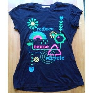 Reduce reuse recycle Tshirt Medium